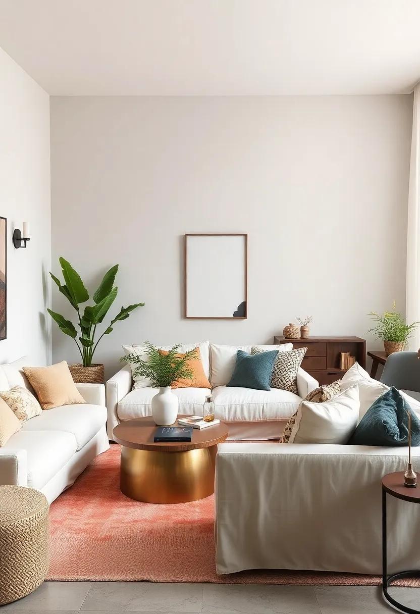 Slipcovers for furniture: Consider slipcovers that can easily be washed or replaced, adding a relaxed and comfortable vibe