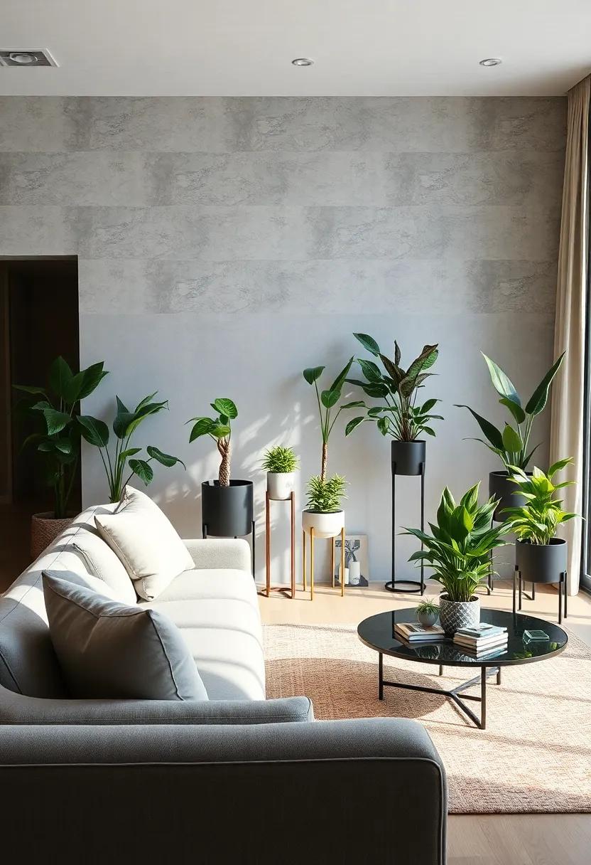 Creating a Gallery of Greens: Designing a Plant Stand Display