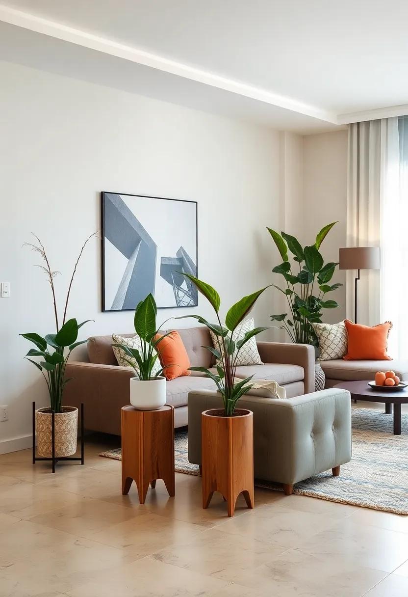 Rustic Charm: ⁢Wooden Plant Stands That⁤ Bring Warmth‌ to Your Living Room