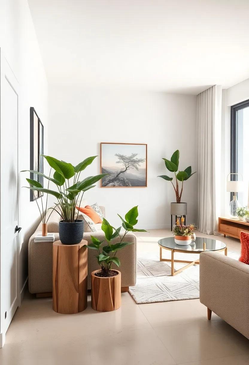 Plant Stands with Integrated Storage: Style Meets Functionality