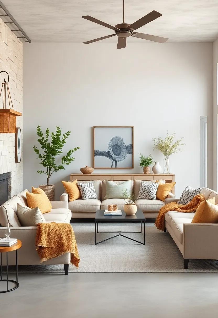 Embrace⁢ neutral Tones: Start with a palette of soft, neutral colors ⁣to create a calming backdrop, perfect for layering textures and patterns