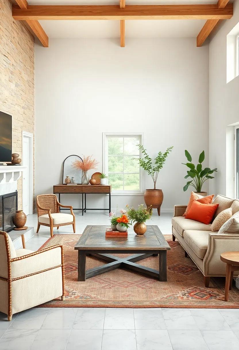 Vintage Furniture: Source vintage or antique⁤ pieces like a ​weathered coffee ⁤table or a distressed sofa⁢ to infuse character ⁢into your space