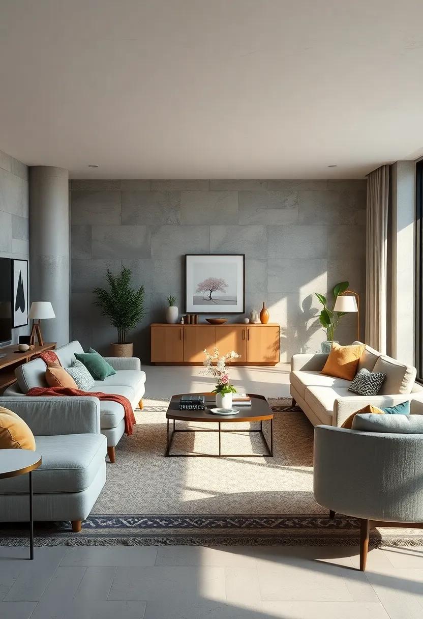 Create ⁤Zones: Define areas for ⁣relaxation, work, and entertainment ⁢through furniture ​arrangement or area rugs