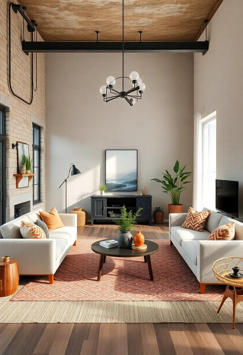 Incorporate Metal Accents: Use brass, copper, or steel elements in furniture, fixtures, or⁢ decor to enhance the industrial vibe