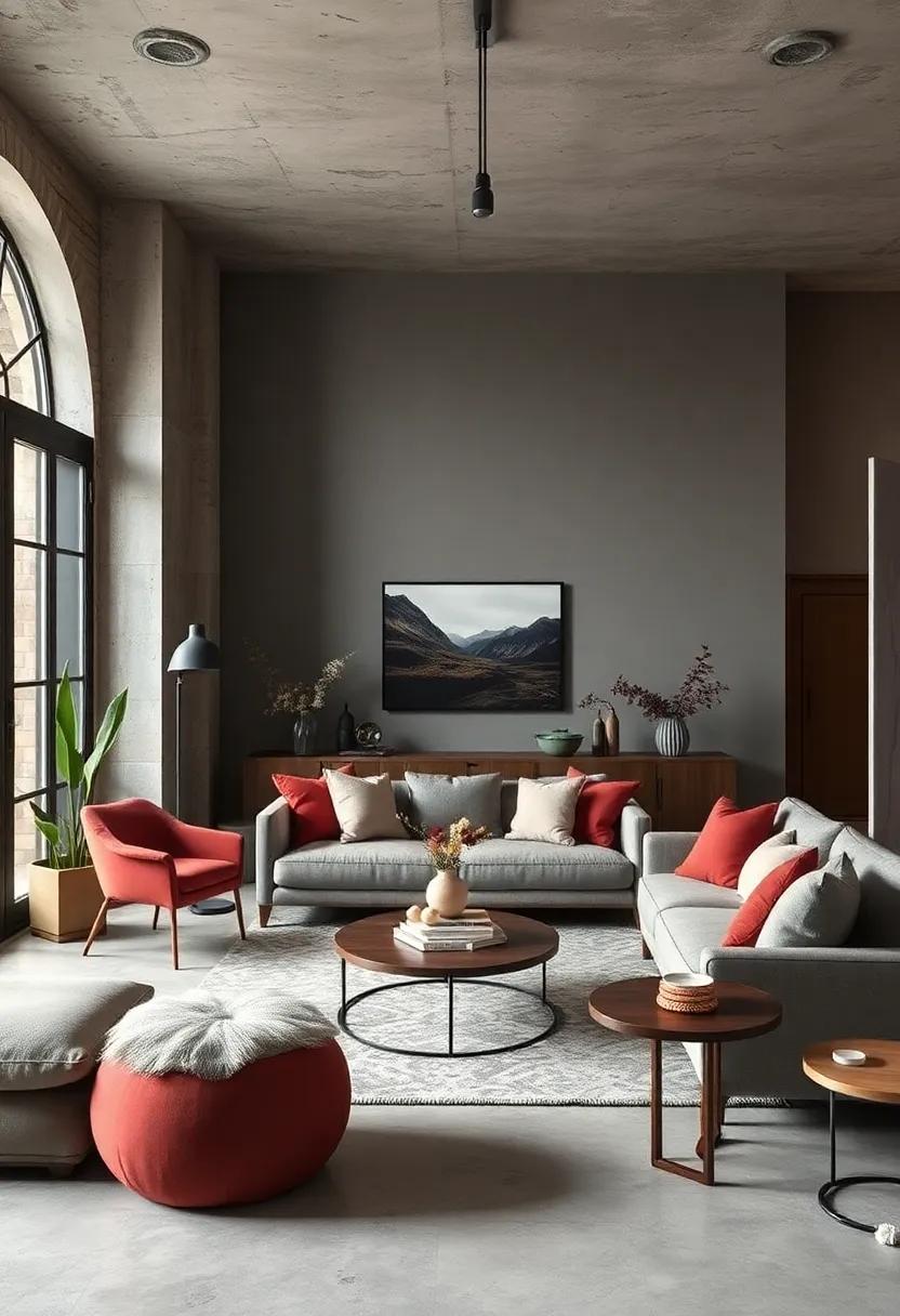 Use Darker⁣ Shades Wisely: Integrate darker tones in upholstery⁢ or accent walls⁢ to create ​contrast without⁣ diminishing light