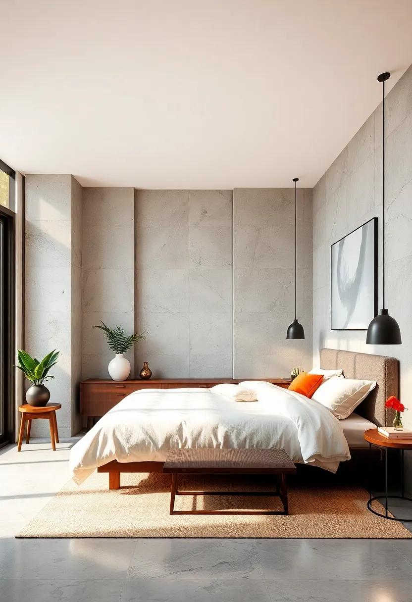 Embrace⁤ Minimalism: Discover the beauty of simplicity​ with ⁣a clean,uncluttered bedroom that promotes relaxation and focus