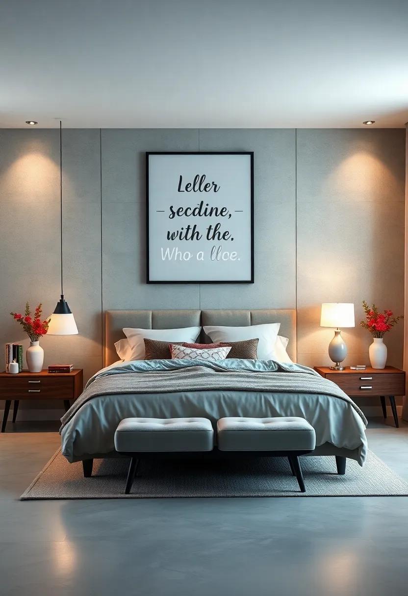 Inspiring Quotes: Add personality and motivation to your space⁤ with framed quotes or wall decals that encourage positivity