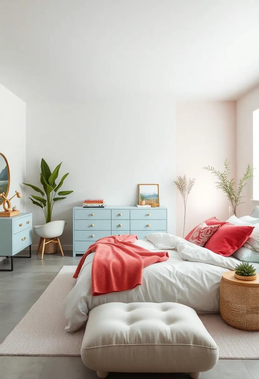Cozy Pastel Rugs:⁢ Add layers of comfort with plush rugs‌ in softly muted tones that⁣ invite you to⁤ sink your feet in after⁤ a long day