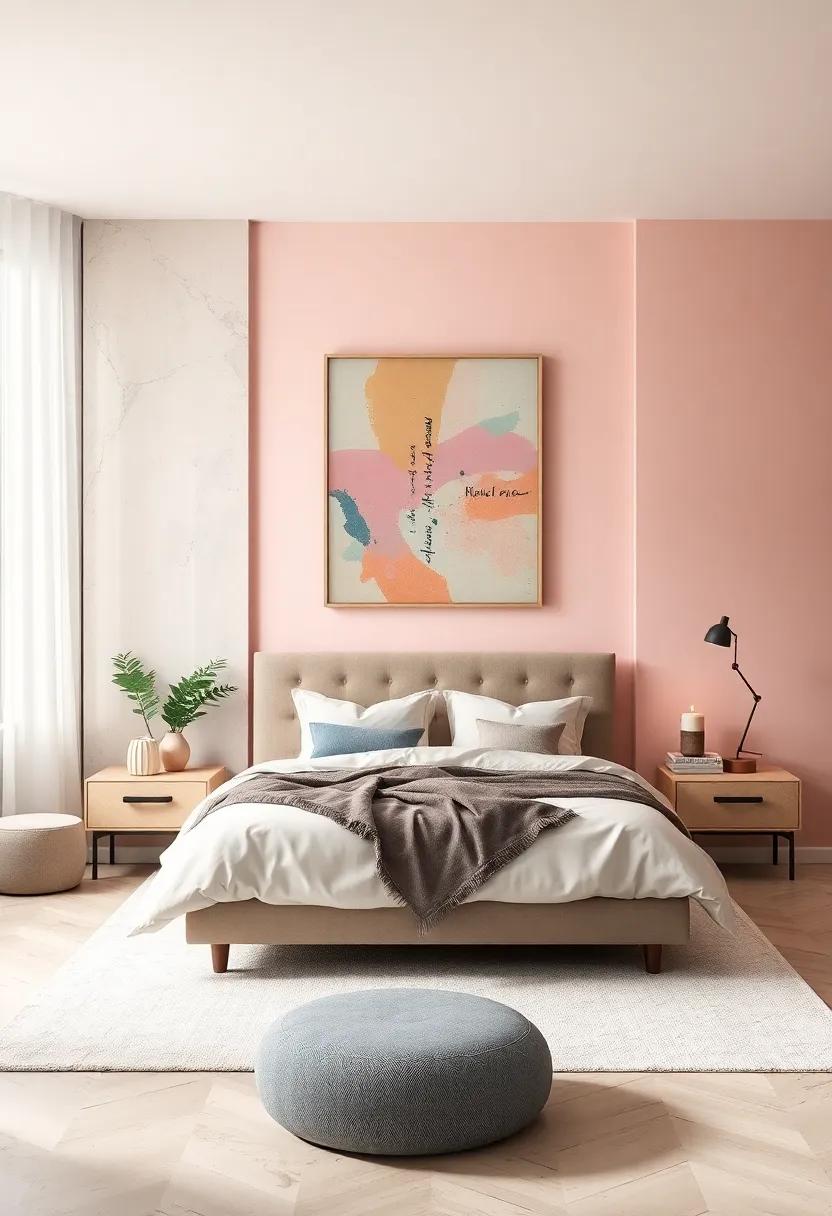 Whimsical Wall Art: Adorn⁣ your walls with abstract art ‍pieces in pastel palettes, adding a touch of creativity and ⁣personality to the space