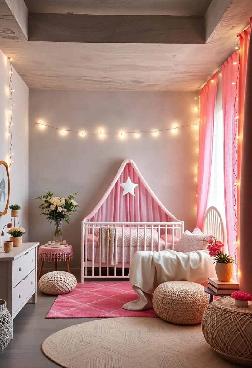 Fairy⁤ Lights​ and Garlands:⁣ drape fairy‍ lights or garlands around ⁣the room to add⁤ soft illumination and a festive ‍touch to ‌the decor