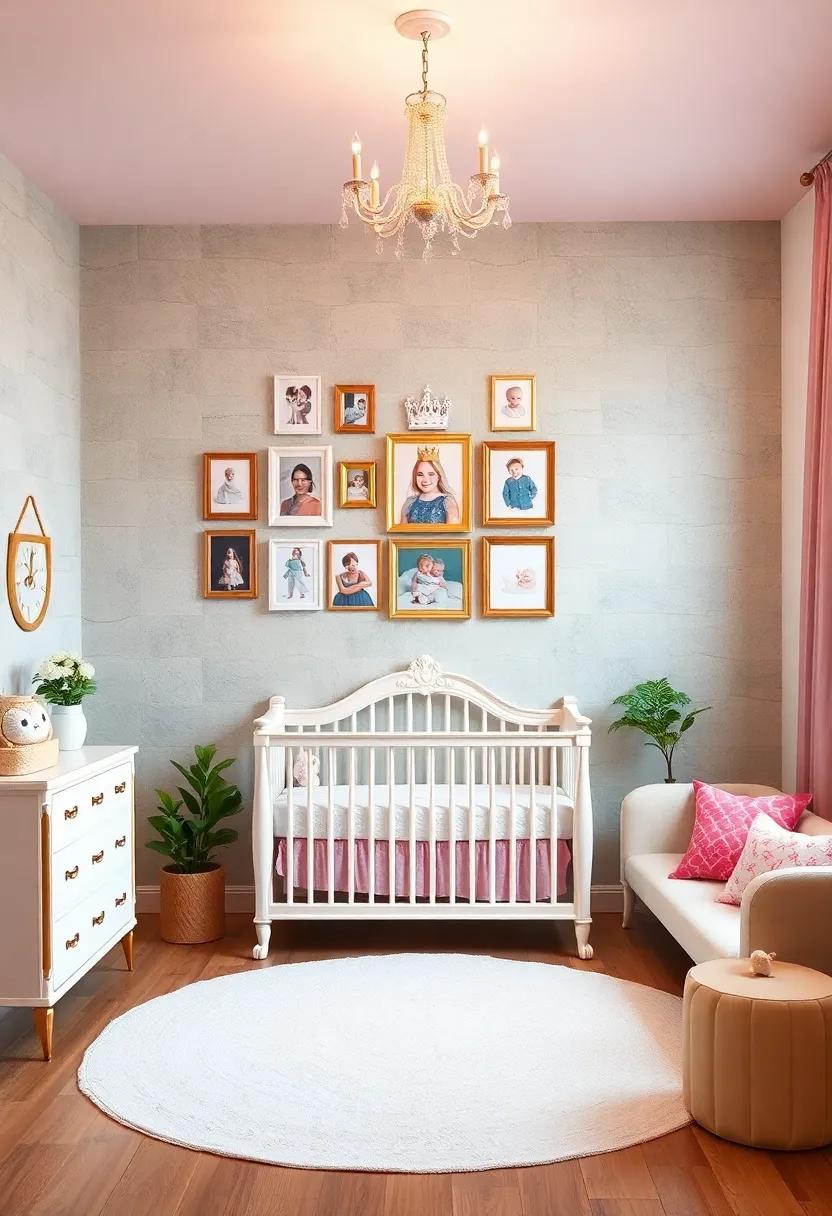 Memory Wall: Create a wall‍ of frames‍ or an installation where you‍ display photos and memories, ⁤making the nursery a ‌diary of enchanted moments
