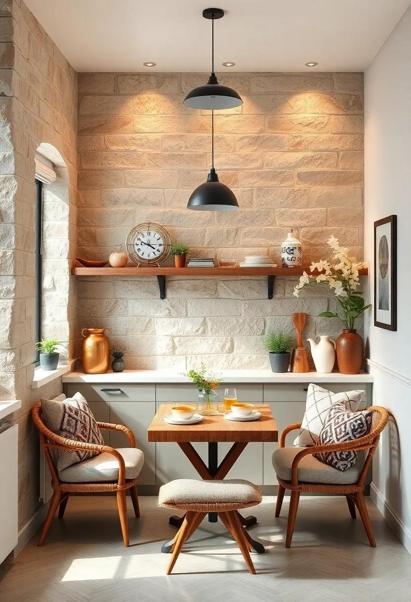 Inviting a Cozy Nook: Designing a Breakfast Corner⁢ with rustic Charm