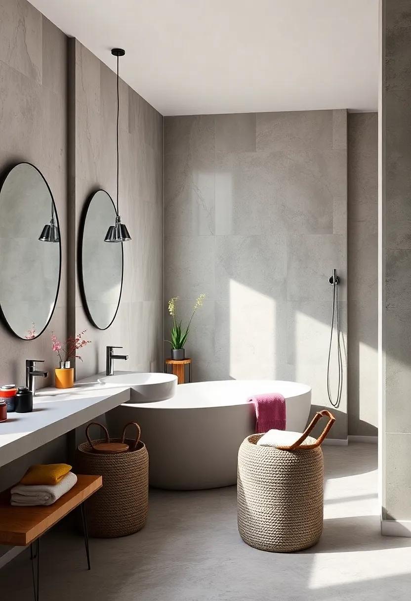 Colorful Accents: Use pops of color sparingly through small accessories for a lively touch against a neutral backdrop