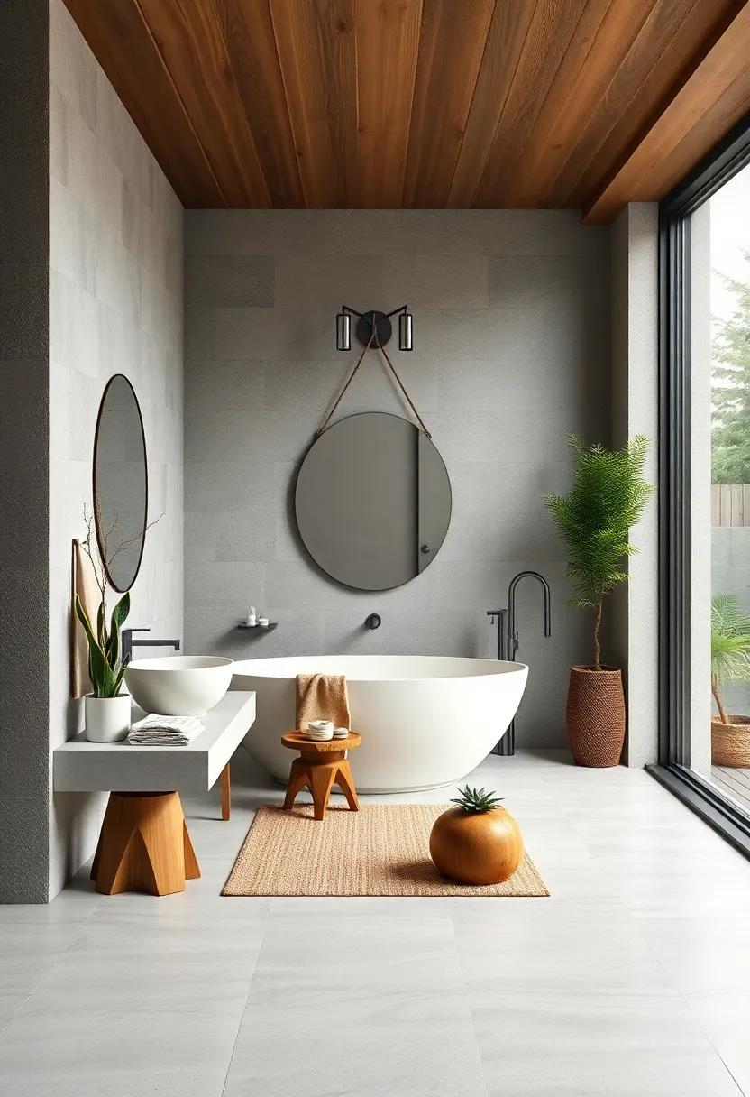 Organic Elements: Bring nature indoors with potted plants or natural stone features that enhance tranquility