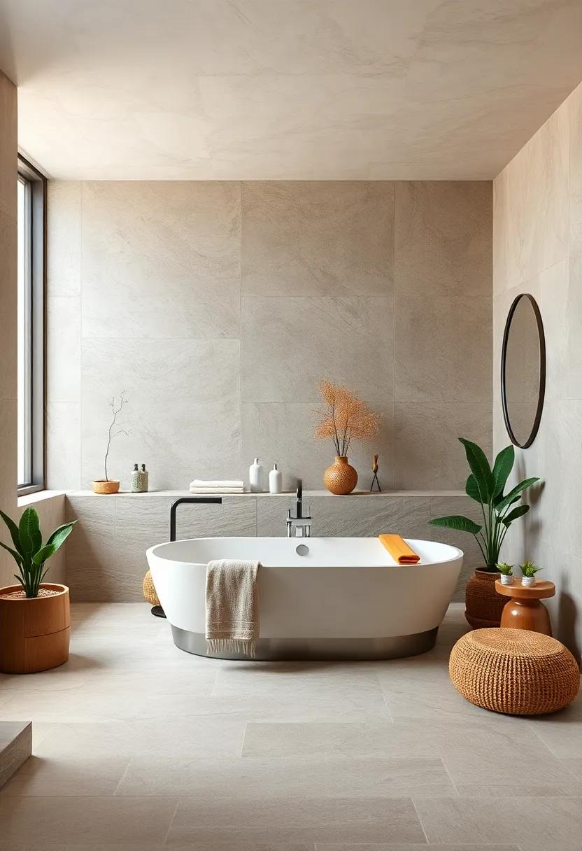 Building ‍a Sustainable⁣ Bathtub oasis With Natural materials and Eco-Friendly Designs