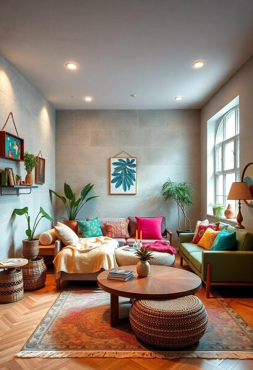 Eclectic Bohemian Flair: Embracing⁢ Colorful and Diverse Design Elements