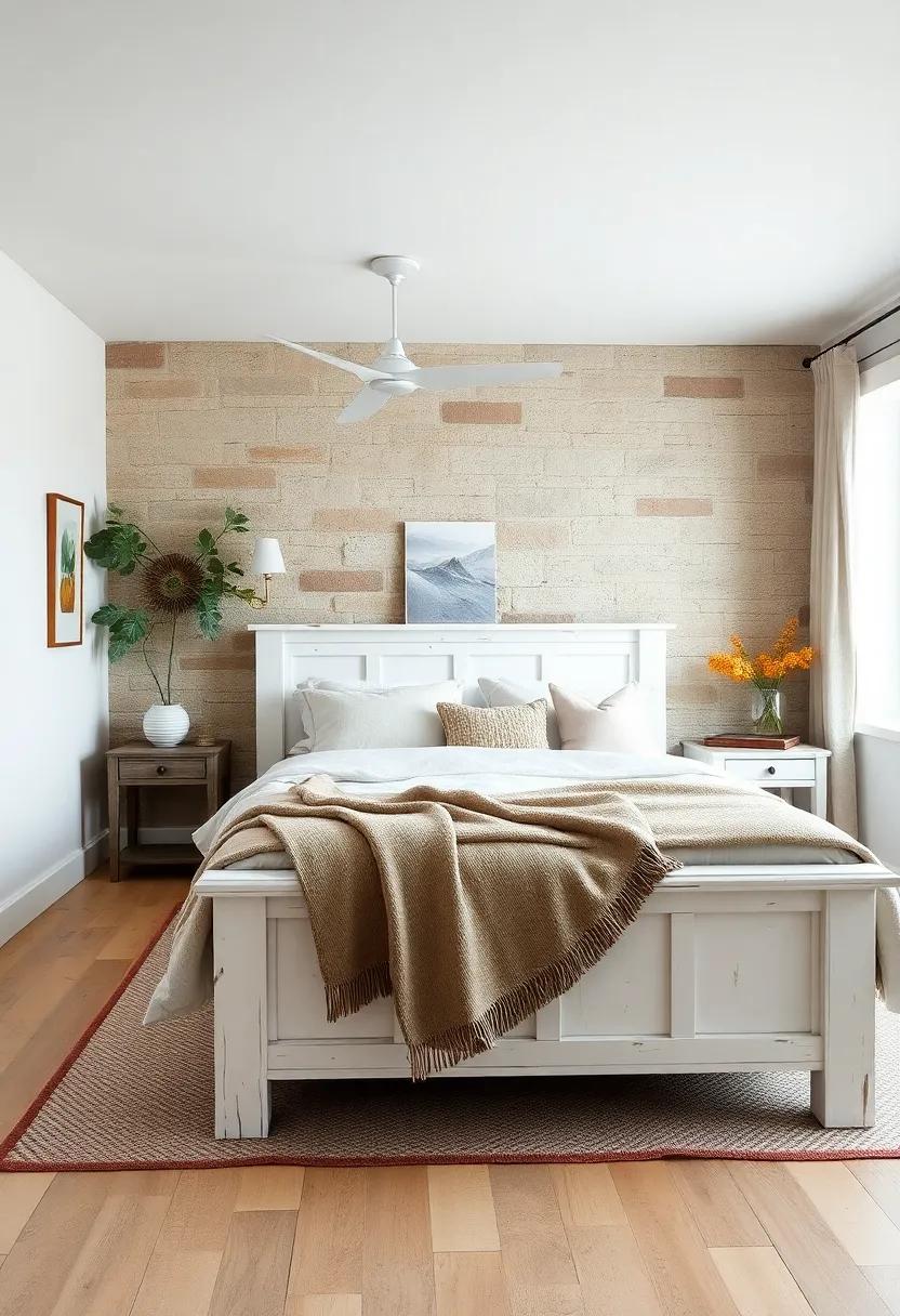 Rustic⁤ Charm: ​A whitewashed​ farmhouse bed ‌brings charm and warmth to your bedroom oasis, seamlessly blending country⁣ style with contemporary design