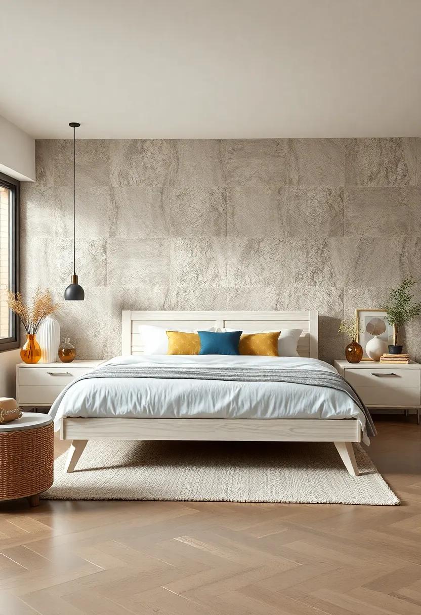Mid-Century Modern Flair: ⁣Revitalize your ⁤bedroom with ⁣a ‍mid-century inspired white wood​ bed, featuring tapered legs and a‌ minimalist design that exudes retro elegance