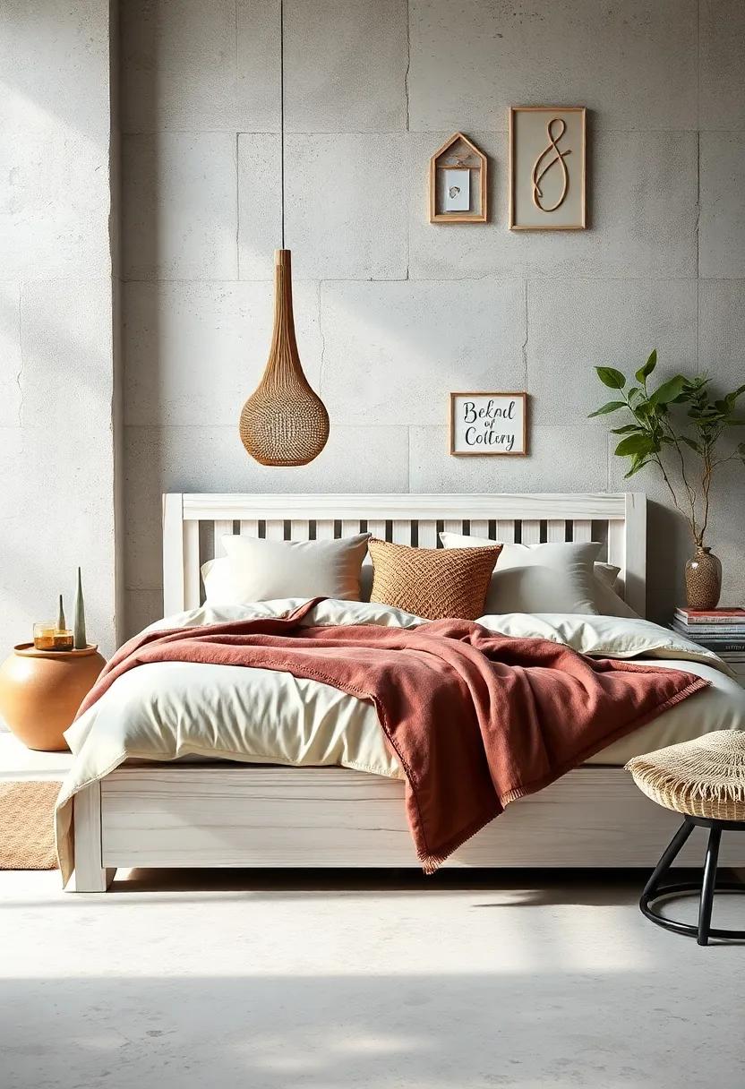 Lush Bedding Layers: Complement your ‌white wood bed with layers​ of plush textiles in calming colors⁢ to⁣ cultivate a ⁤serene and inviting atmosphere
