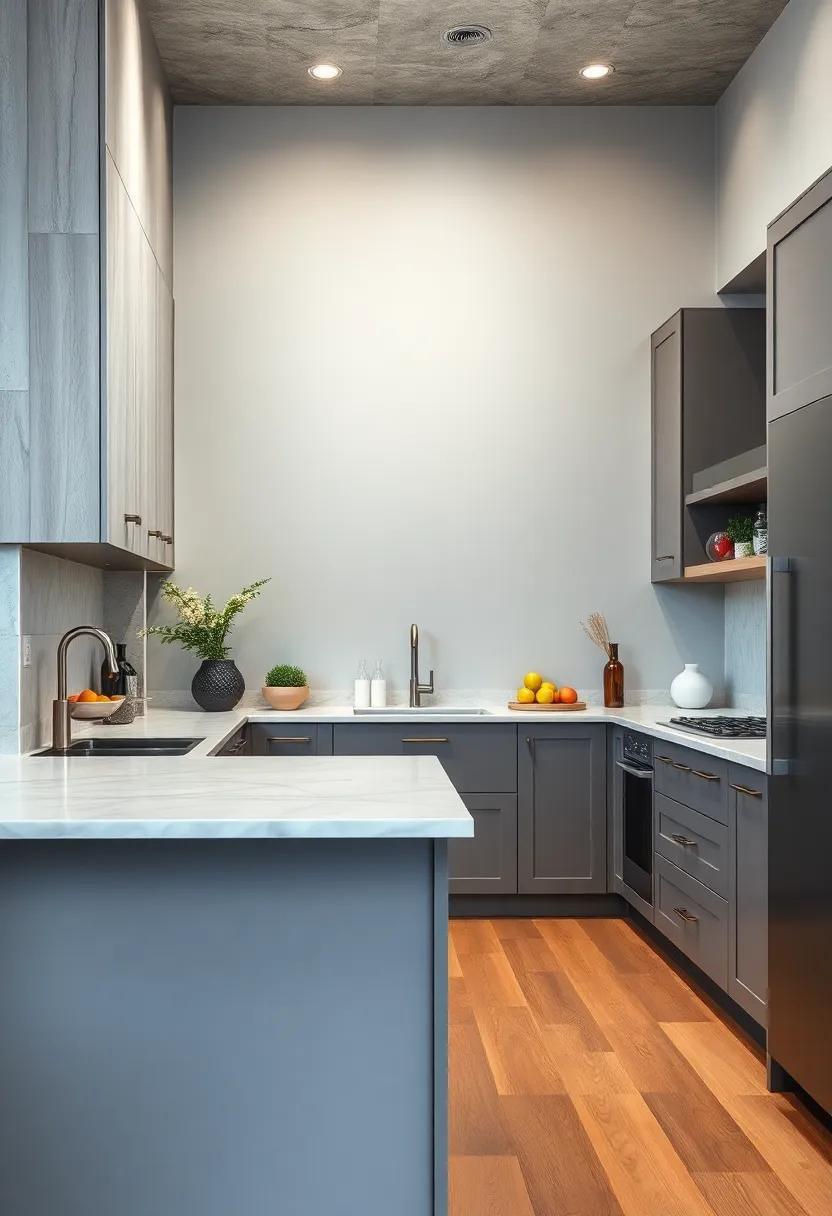 26 Stunning Ideas for Pairing Gray Kitchen Cabinets with Gray Walls
