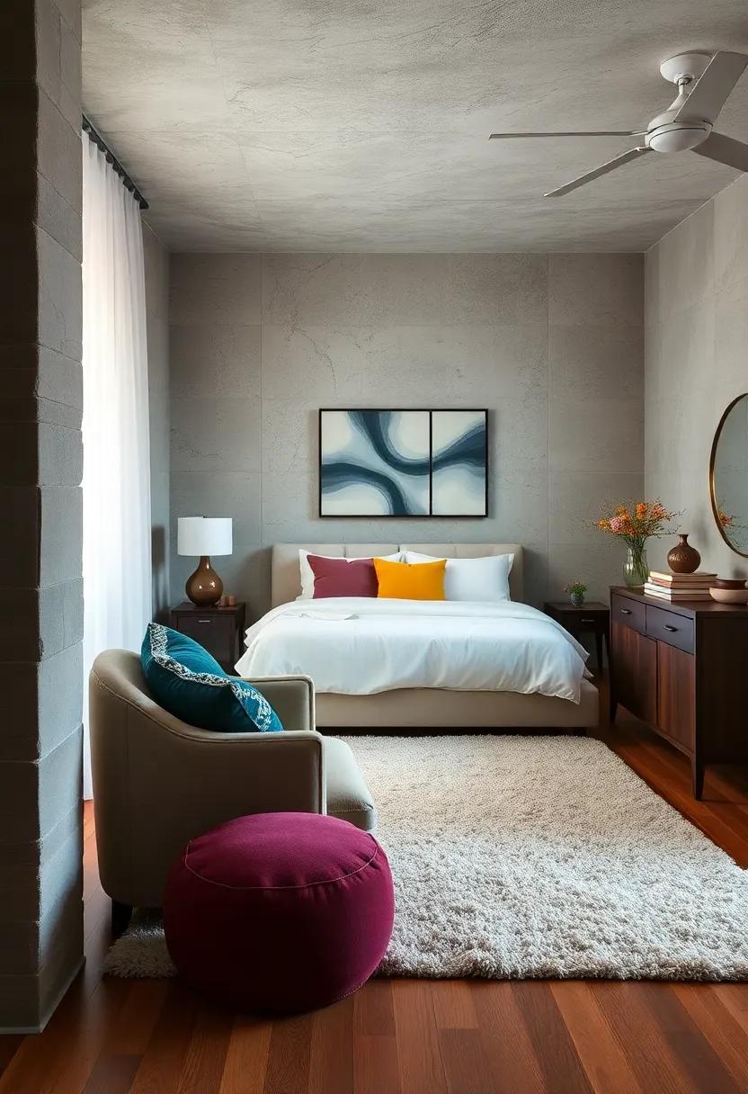 Add​ an Area ‌Rug:⁤ A plush area rug not only defines your space but‌ also​ adds warmth and​ comfort underfoot,​ making ‌it an essential component​ of‍ a cozy retreat