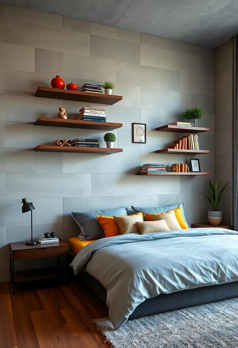 Use Floating Shelves: ‌These ⁣modern⁣ shelves can display personal treasures and books without taking up floor space,contributing⁢ to a minimalist yet functional aesthetic