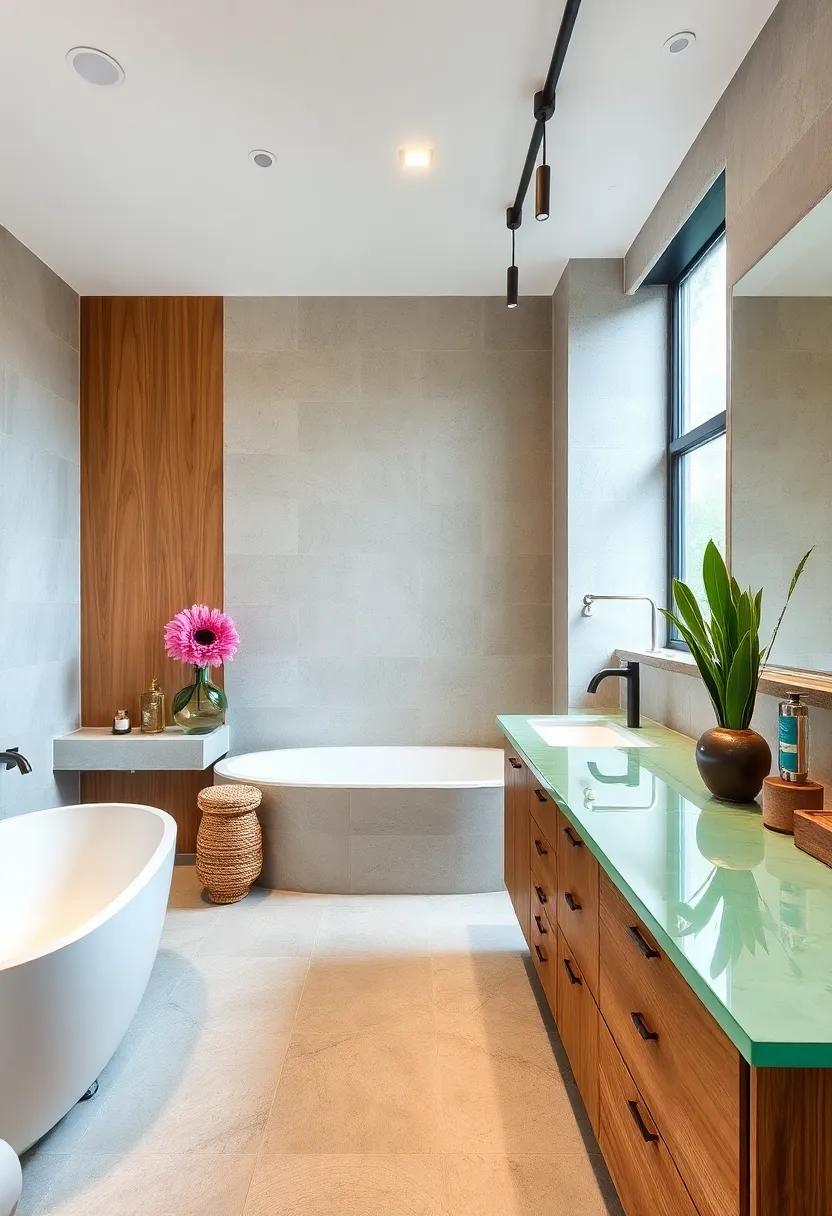 Incorporate Recycled Glass Countertops for a Unique and Eco-Friendly Surface