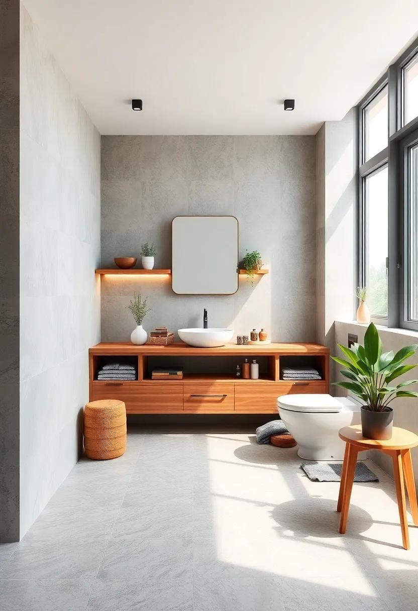 Select Sustainable Wood ⁢for Vanity and‌ Shelving to Promote Responsible Sourcing