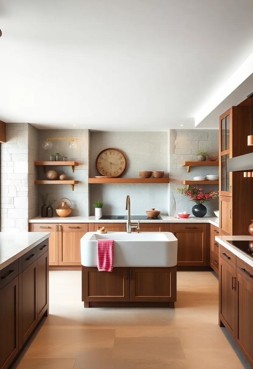 Farmhouse‍ Sink: ⁤Incorporate a large,deep farmhouse sink that exudes charm and practicality,ideal for both cooking and entertaining