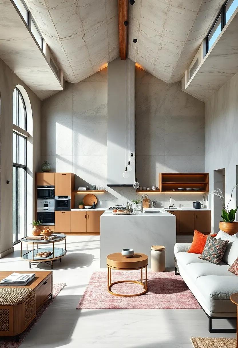 High Ceilings: Maximize light and space by opting for ‍high ceilings, which ​create an ⁤airy‍ atmosphere‌ and make⁣ your kitchen feel ​grander