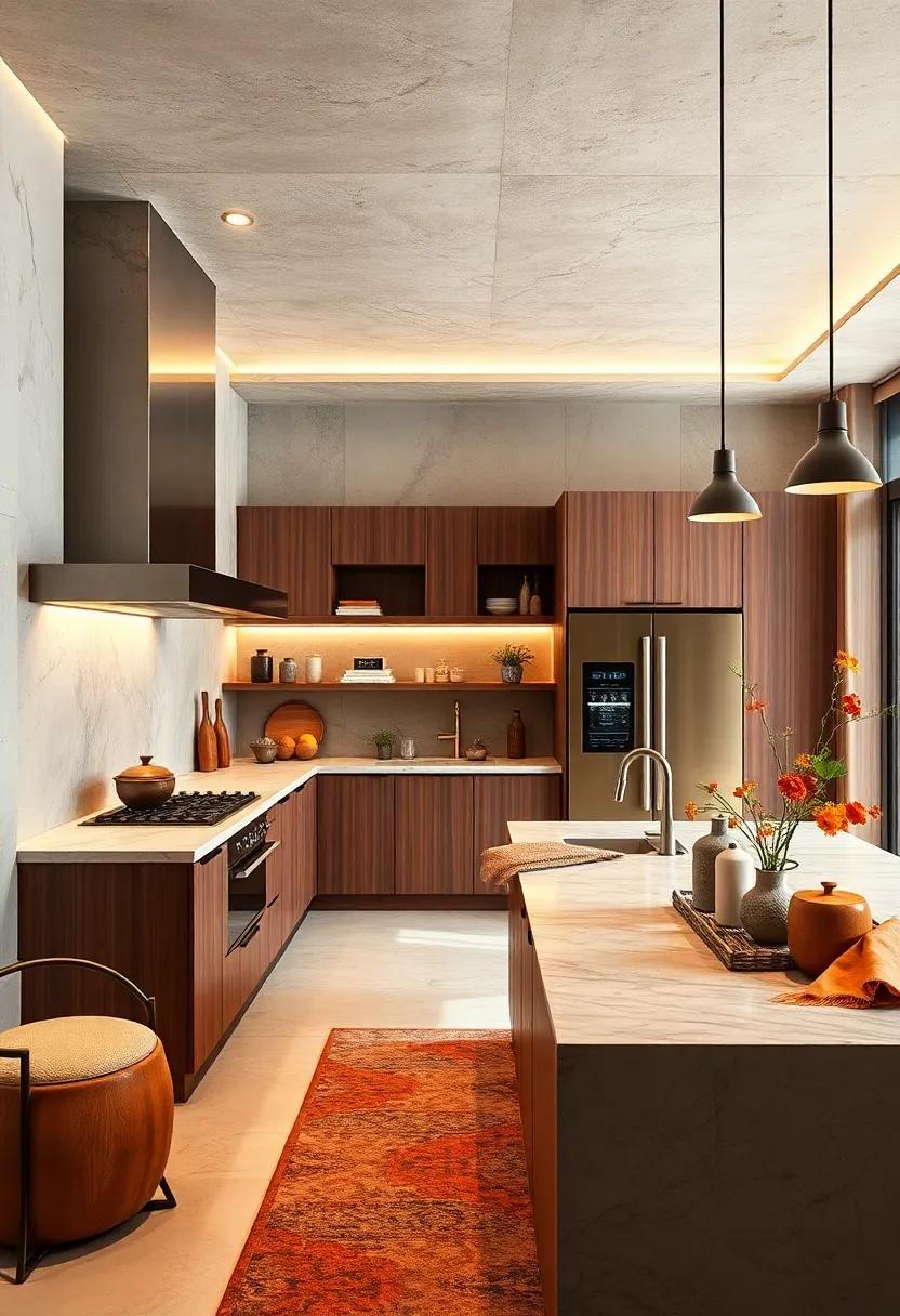 Integrated Technology: Incorporate‌ smart‍ technology⁣ like touch-screen‌ controls, app-enabled systems, and smart fridges to streamline your cooking experience