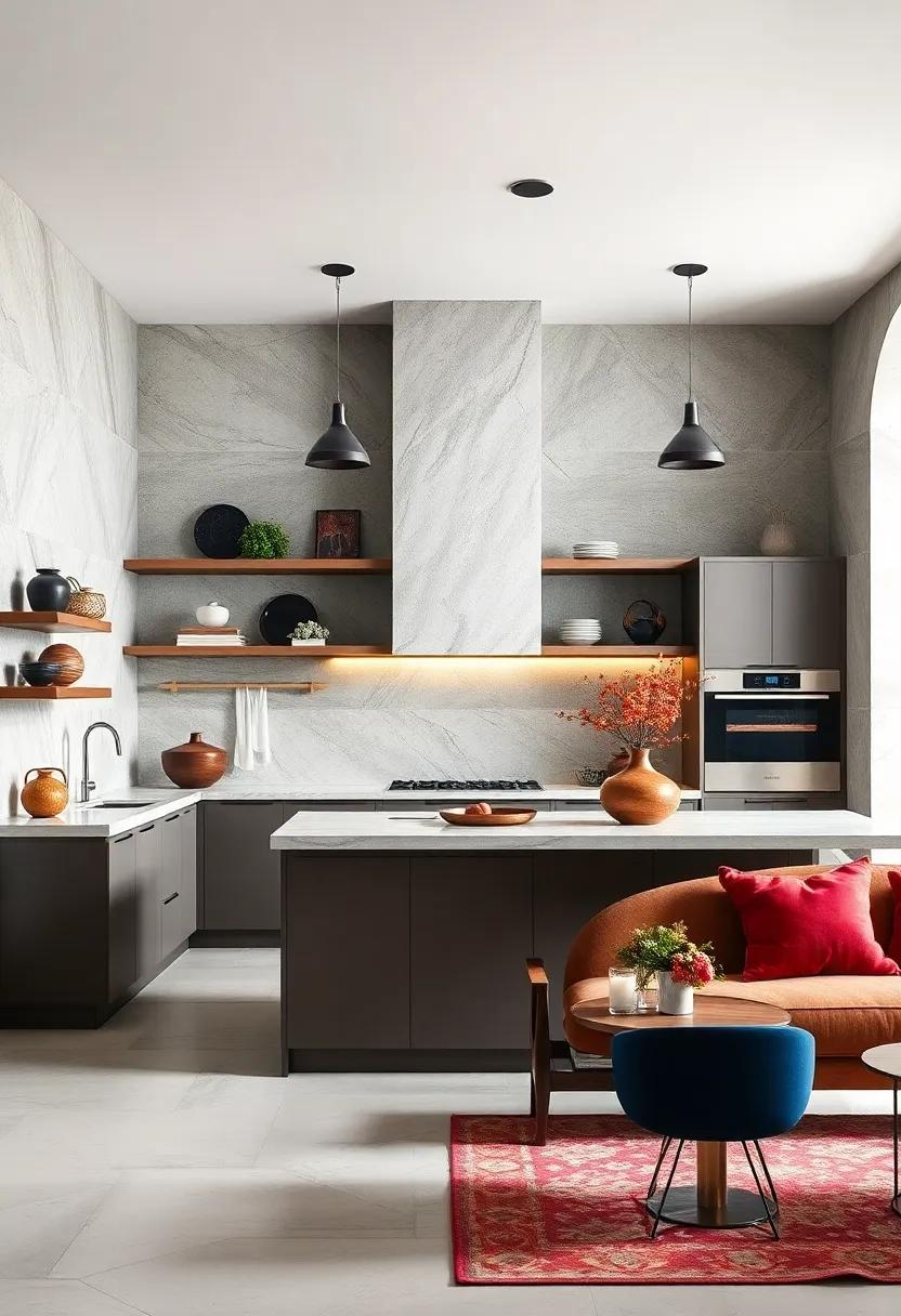Sculptural details: Introduce artisanal elements such as‍ sculptural shelving or⁤ artistic furniture to give your kitchen a unique, bespoke ⁢feel