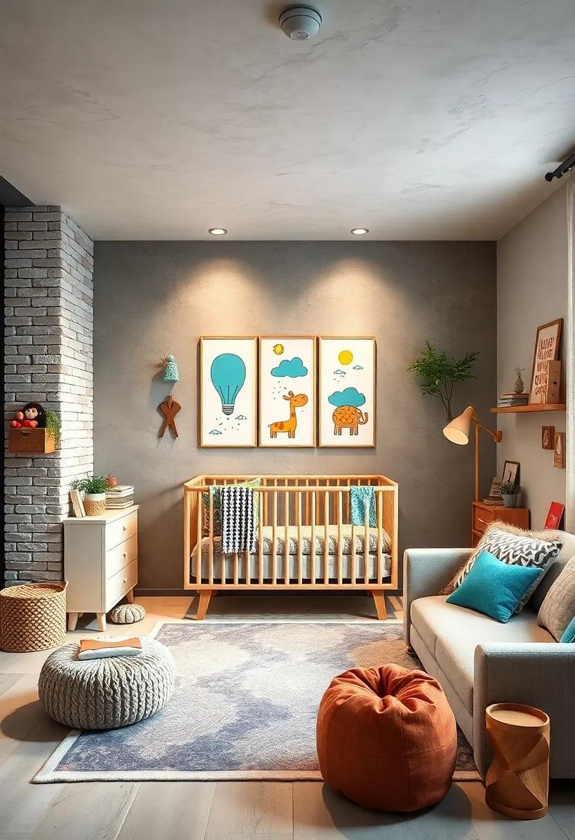 Artful Abode: Create ⁣a ⁣space that inspires creativity with an art wall, ​colorful crafts, and playful design elements⁢ that invite imagination