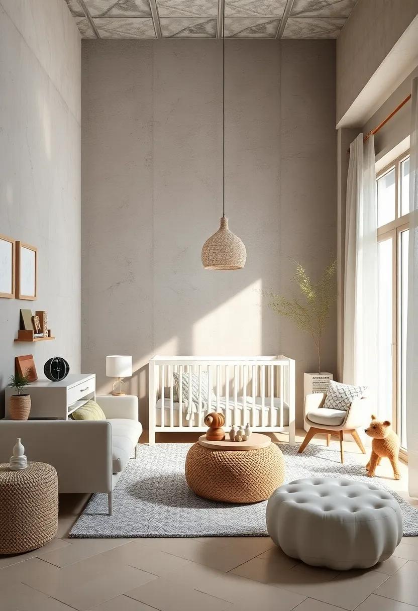Flight of Fantasy: Design with feathered motifs and light, airy colors to create a​ nursery ⁢space that's ​whimsical yet serene