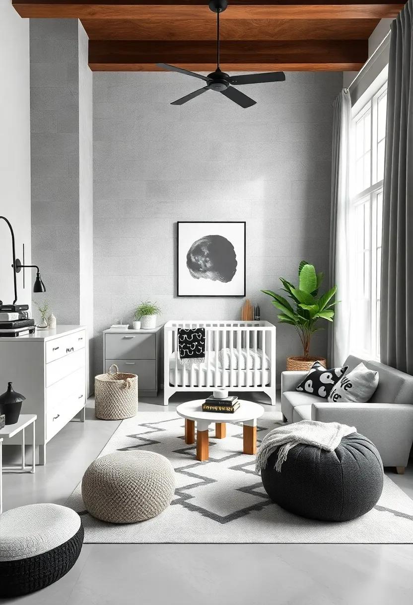 Monochrome Magic: Explore the striking ‌effect of black and white decor, paired with playful textures for a modern yet classic look