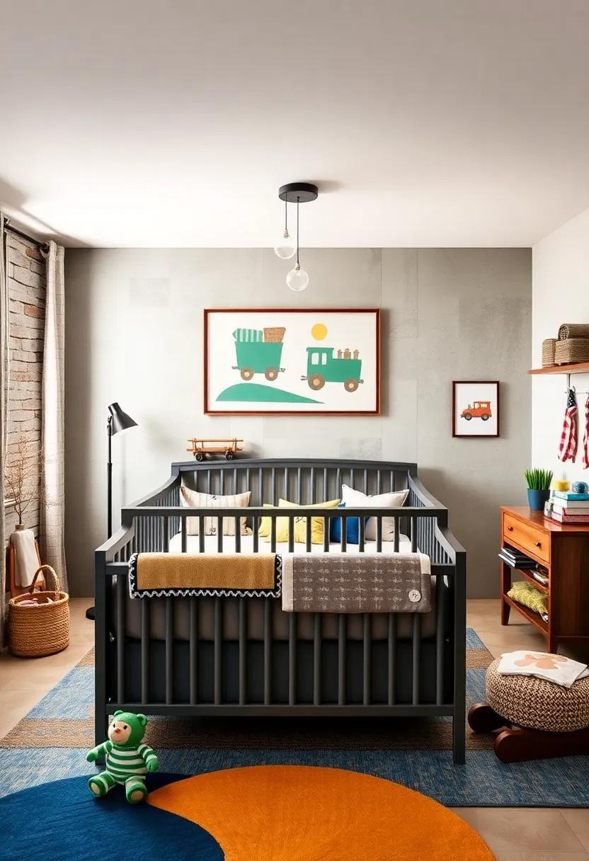 Railway⁤ Adventures: Create a⁣ train-themed nursery with railroad prints, train toys, and a color palette that brings the⁣ tracks to life