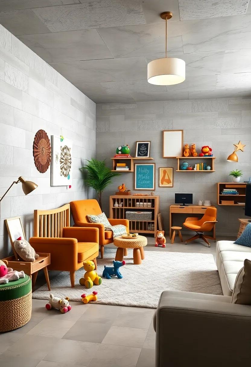 Retro Playroom: Incorporate vintage‌ toys and mid-century furniture for a‌ nostalgic feel ‌that ⁢mixes the⁢ old with the new