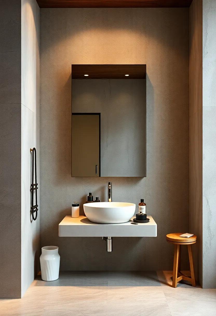 Multi-Functional Mirrored Cabinet:⁣ Combining a⁣ mirror with storage space, this stylish cabinet solution ‌maximizes functionality‌ without sacrificing style