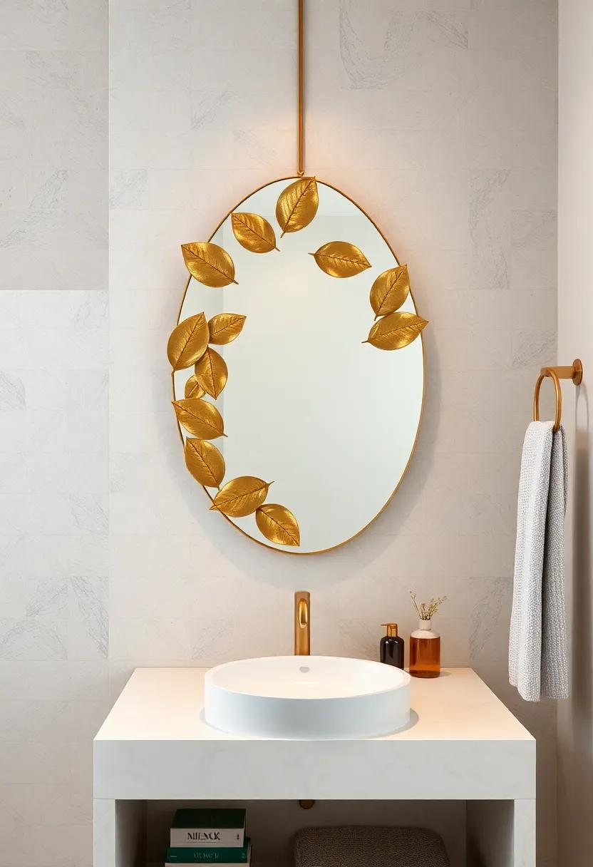Nature-Inspired Leaf​ Mirror: Adorned⁤ with leaf motifs,this mirror offers a refreshing,organic touch that evokes the beauty of the outdoors