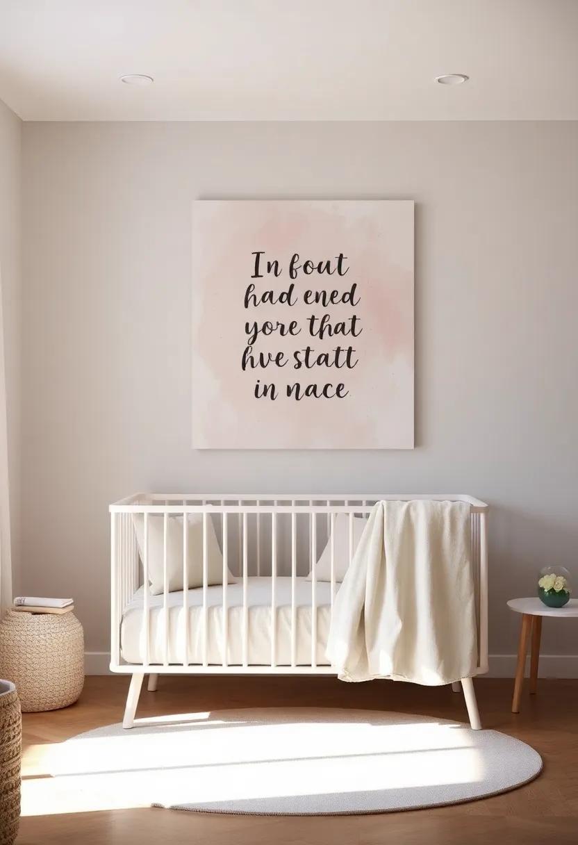 Imaginative Wall Art: Decorate the walls with pastel canvas​ art that features uplifting quotes or imaginative illustrations to inspire your little one's dreams and aspirations