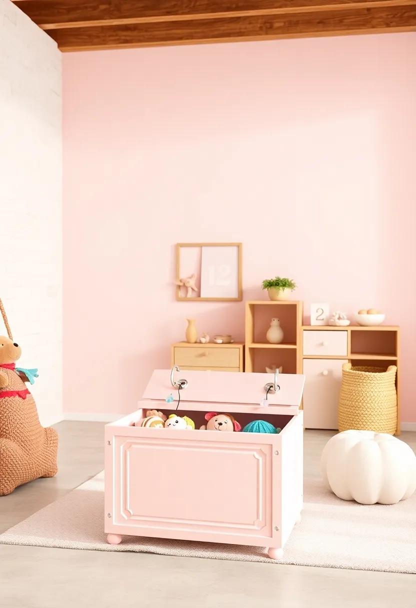 Musical ‍toy Box: Choose a pastel‍ toy box that‍ plays ⁢soothing melodies ⁣when opened, making clean-up time⁢ more fun and engaging for little ones