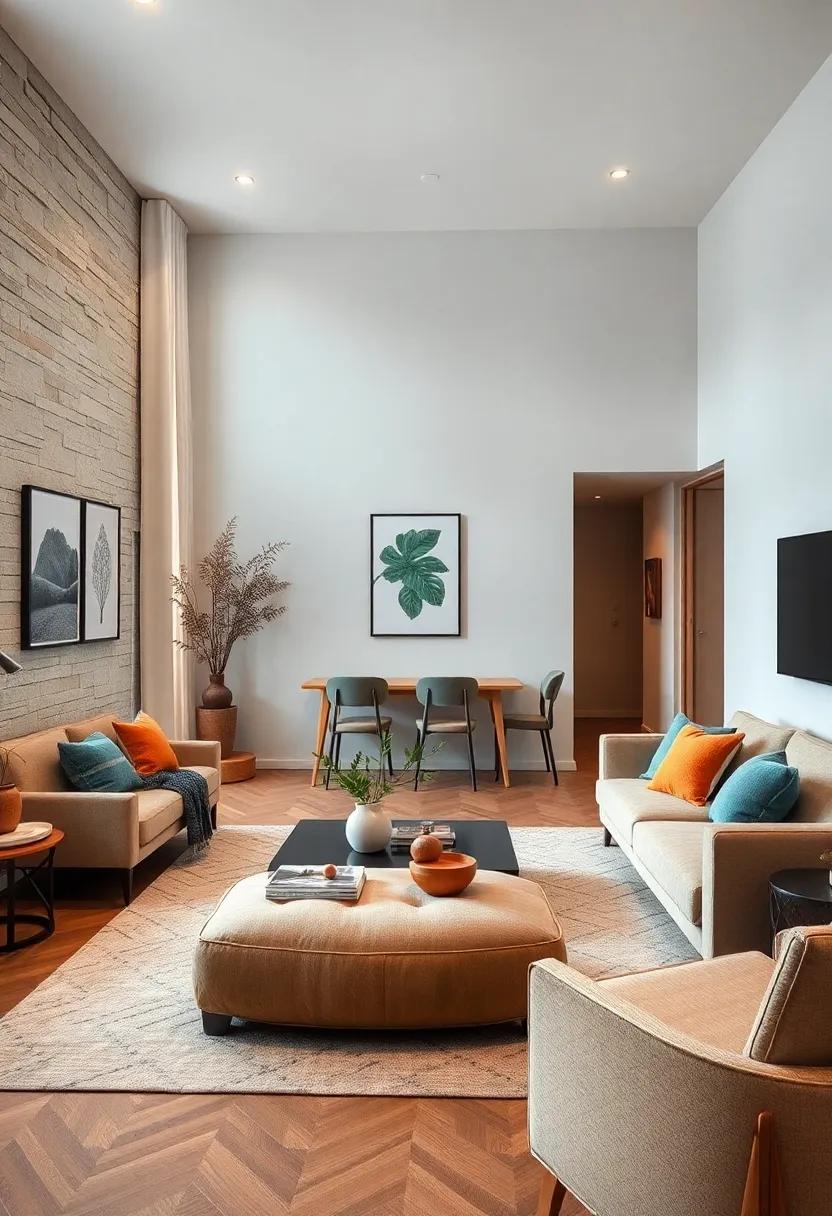 Functional Furniture:‍ Opt for⁢ multifunctional pieces like ⁣ottomans with storage or ⁢coffee tables that ⁣double as workspaces