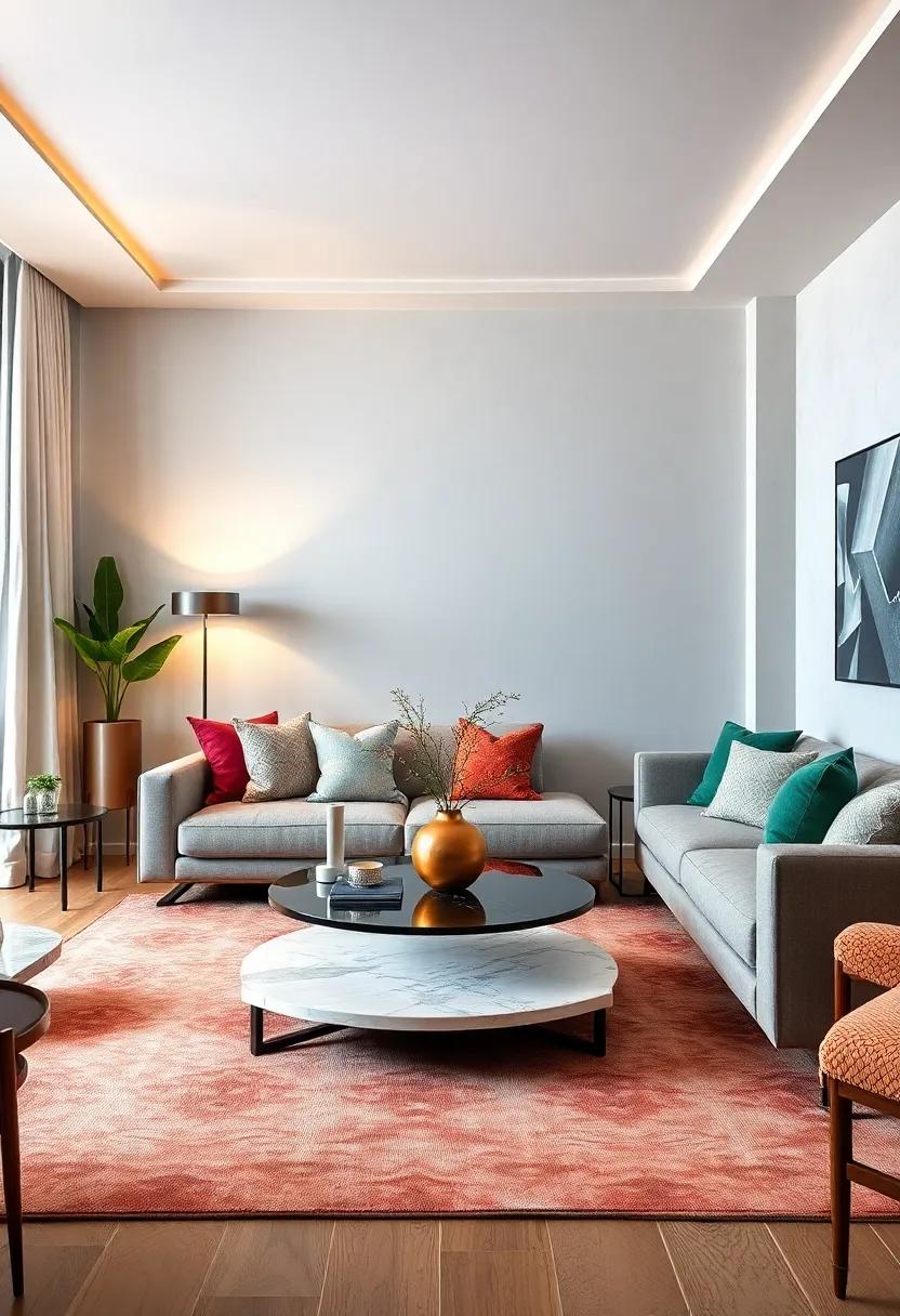 Layer Textures: Combine different fabrics⁤ like velvet, linen, and⁣ leather for a rich, inviting atmosphere