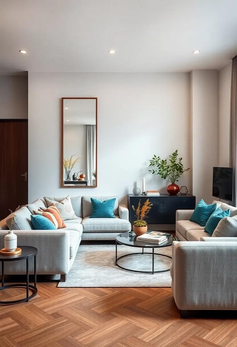 Utilize Mirrors​ wisely: Hang mirrors to‍ reflect ⁢light and create an⁤ illusion of a larger​ space