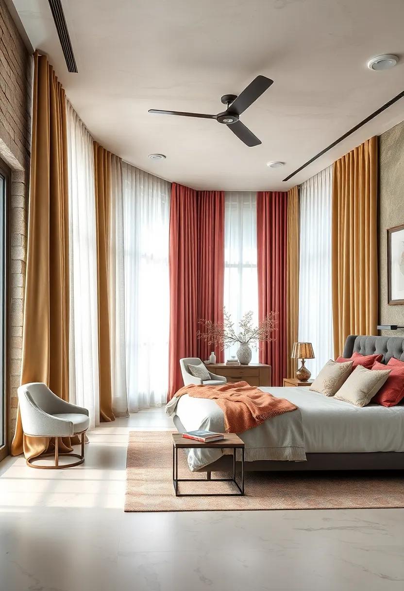 Velvet Textures: Opt for sumptuous velvet fabrics that lend a luxurious richness and beautifully filter light