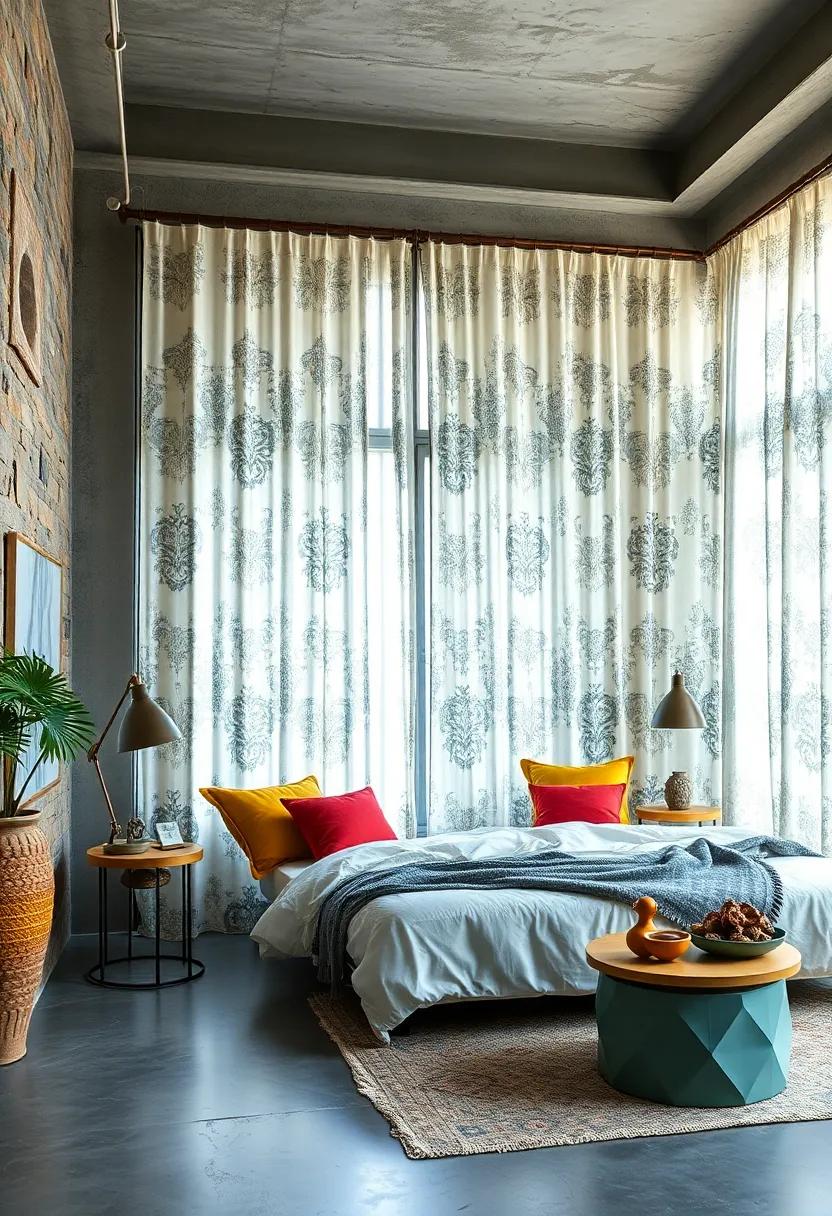 Paisley Motifs: channel bohemian vibes with intricate paisley fabrics that bring an artistic flair to your curtains