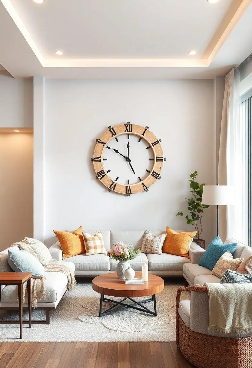 Beachy Wall‌ Clock: Opt for a beach-themed wall clock,⁤ perhaps shaped like a lifebuoy or made from reclaimed wood, to ⁢keep time in style