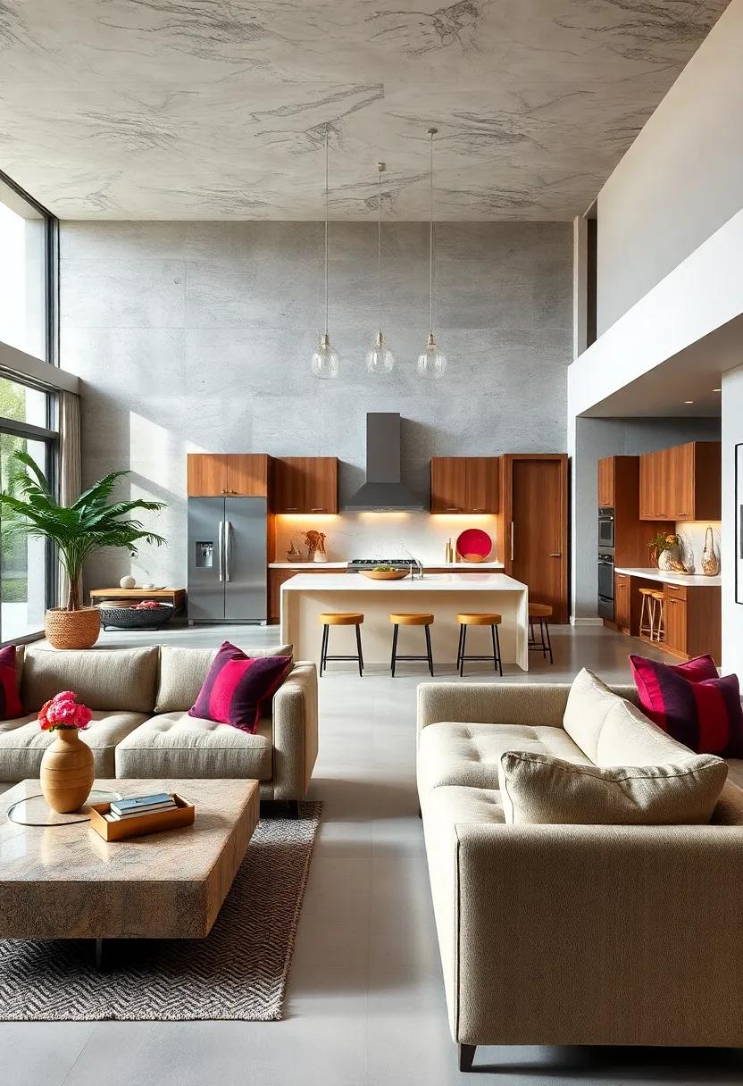 Use a​ Kitchen⁢ island: Incorporate⁣ a⁤ kitchen‍ island for ​additional counter‍ space and ​as a gathering spot⁣ for family and friends