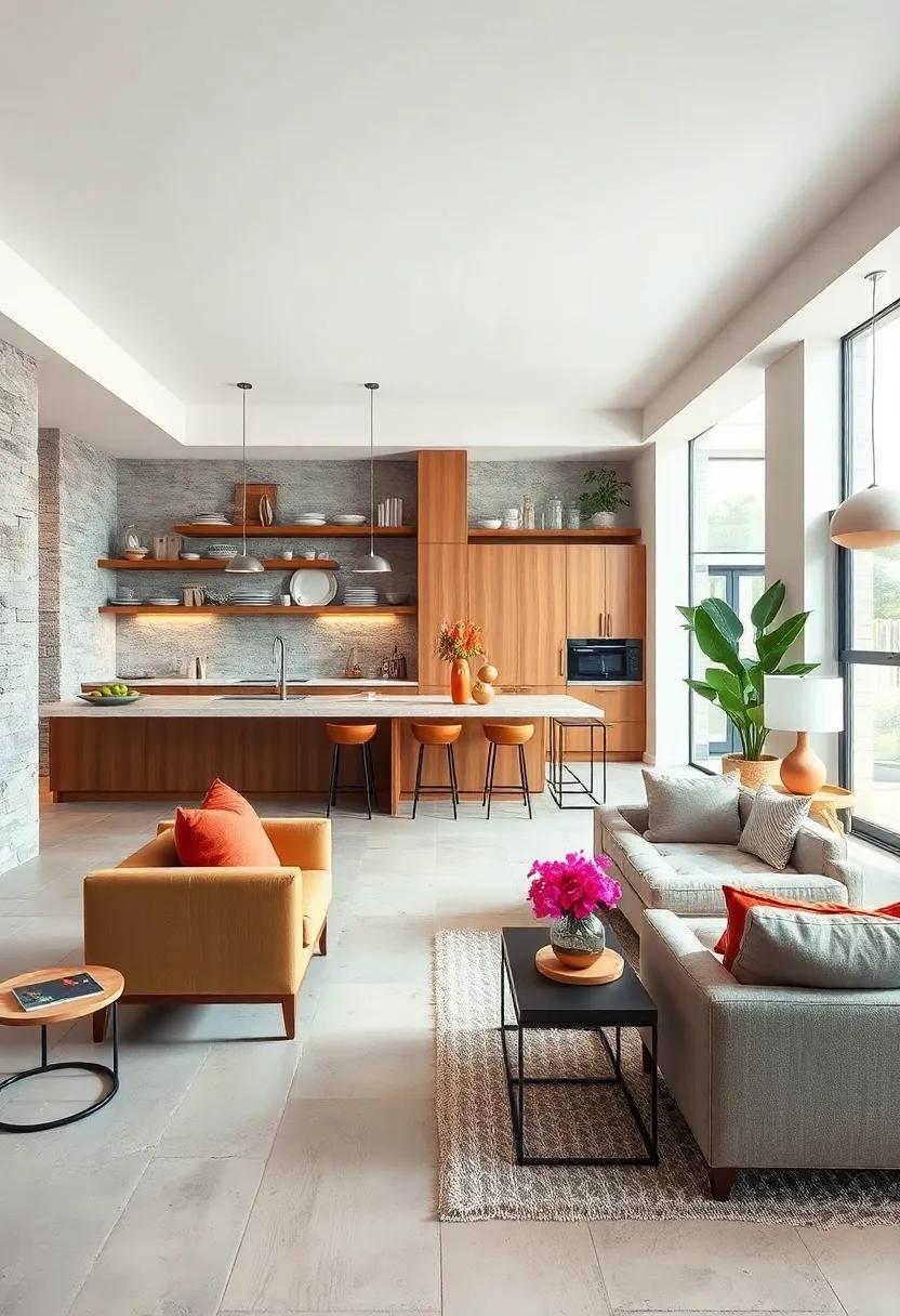 Open Shelving: Opt for‌ open shelving in the kitchen to⁤ display‍ beautiful dishware and ‍decorative items, fostering a⁢ sense of openness and accessibility