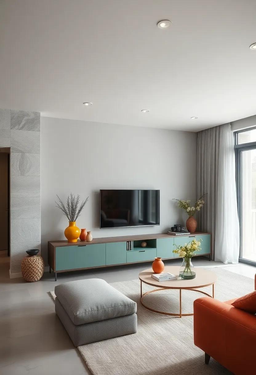 Statement Color Combinations:⁣ Investigate eye-catching⁣ color combinations ⁢that define your TV unit,allowing it​ to serve ‌as a‌ focal point in your living area